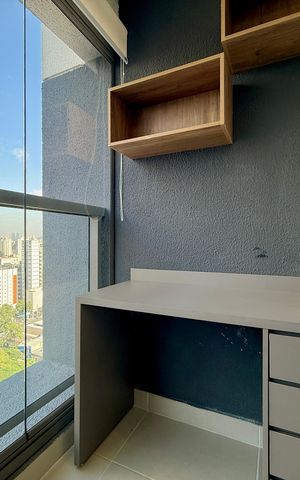 Studio para alugar com 29m², 1 quarto e sem vagaSacada 