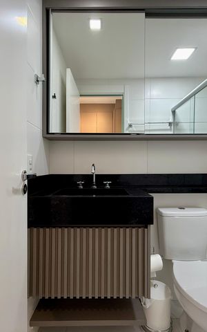 Studio para alugar com 29m², 1 quarto e sem vagaBanheiro 
