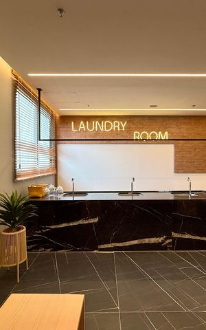 Studio para alugar com 29m², 1 quarto e sem vagaLavanderia 