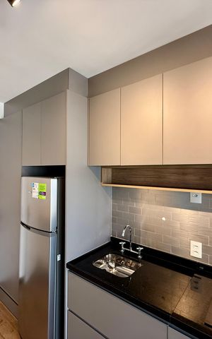 Studio para alugar com 29m², 1 quarto e sem vagaCozinha
