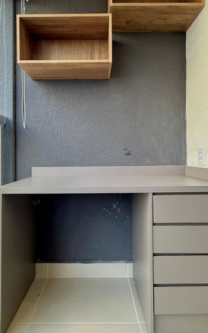 Studio para alugar com 29m², 1 quarto e sem vagaSacada 