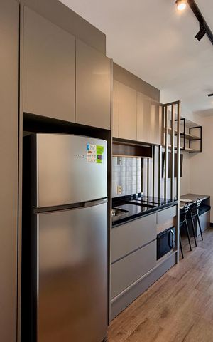 Studio para alugar com 29m², 1 quarto e sem vagaCozinha
