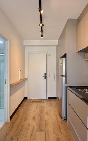 Studio para alugar com 29m², 1 quarto e sem vagaCozinha