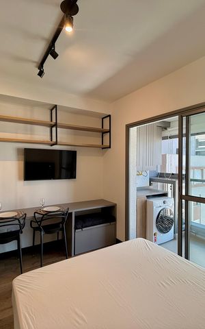 Studio para alugar com 29m², 1 quarto e sem vagaQuarto 
