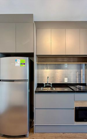 Studio para alugar com 29m², 1 quarto e sem vagaCozinha