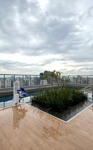 Studio para alugar com 29m², 1 quarto e sem vagaPiscina 