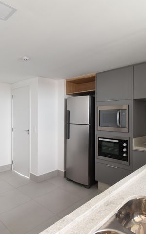 Studio para alugar com 30m², 1 quarto e sem vagaÁrea comum - Área gourmet