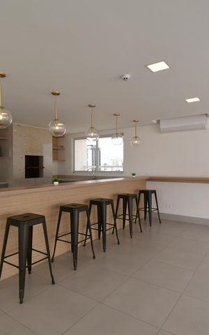 Studio para alugar com 30m², 1 quarto e sem vagaÁrea comum - Salão de festas