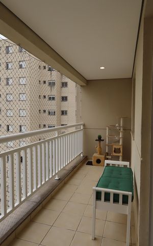 Apartamento à venda com 95m², 3 quartos e 2 vagasVaranda da Sala
