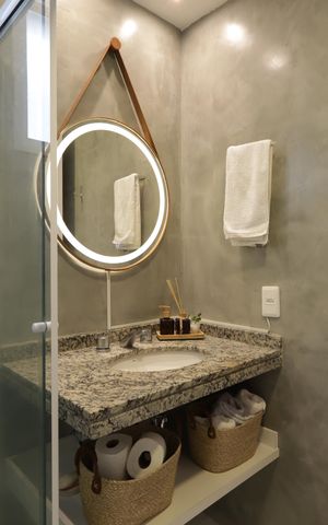 Apartamento à venda com 95m², 3 quartos e 2 vagasBanheiro