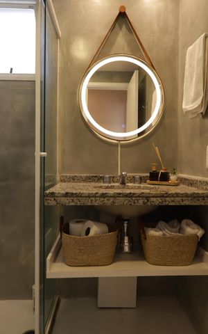 Apartamento à venda com 95m², 3 quartos e 2 vagasBanheiro