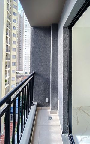 Studio à venda com 24m², 1 quarto e sem vaga Studio à venda com 24m², 1 quarto e sem vagaVaranda