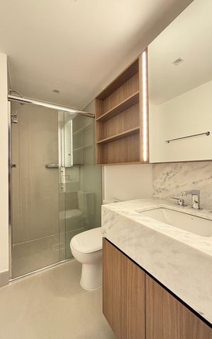 Apartamento para alugar com 42m², 1 quarto e 1 vaga Apartamento para alugar com 42m², 1 quarto e 1 vagaBanheiro