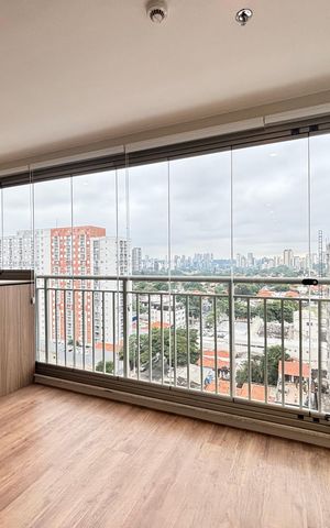 Apartamento para alugar com 42m², 1 quarto e 1 vaga Apartamento para alugar com 42m², 1 quarto e 1 vagaVaranda
