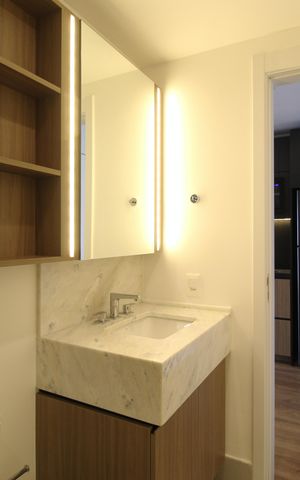 Apartamento para alugar com 41m², 1 quarto e 1 vagaBanheiro