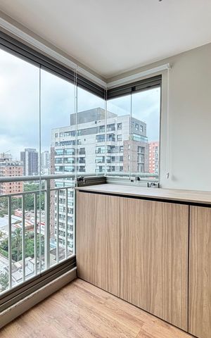 Apartamento para alugar com 35m², 1 quarto e sem vagaVaranda