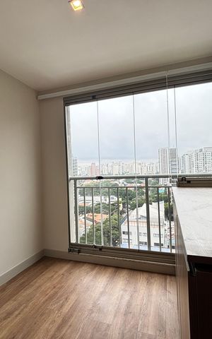 Apartamento para alugar com 35m², 1 quarto e sem vagaVaranda