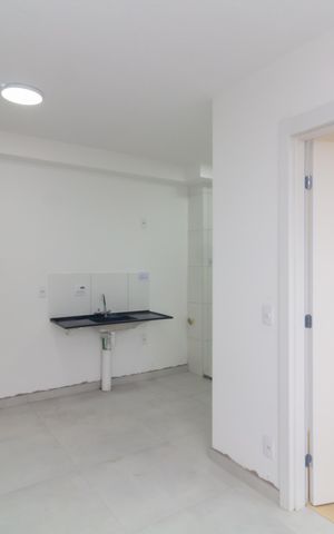 Apartamento para alugar com 37m², 2 quartos e sem vaga Apartamento para alugar com 37m², 2 quartos e sem vagaSala/Cozinha