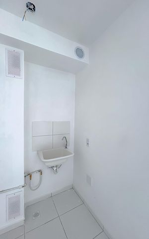 Apartamento à venda com 36m², 2 quartos e 1 vagaCozinha e Área de Serviço