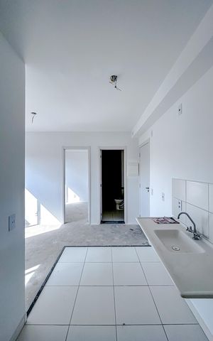 Apartamento à venda com 36m², 2 quartos e 1 vagaCozinha e Área de Serviço