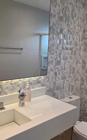 Apartamento para alugar com 140m², 4 quartos e 2 vagas Apartamento para alugar com 140m², 4 quartos e 2 vagasBanheiro