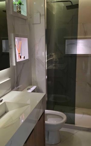 Apartamento para alugar com 140m², 4 quartos e 2 vagas Apartamento para alugar com 140m², 4 quartos e 2 vagasBanheiro