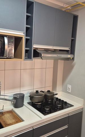 Apartamento para alugar com 27m², 1 quarto e sem vaga Apartamento para alugar com 27m², 1 quarto e sem vagaCozinha
