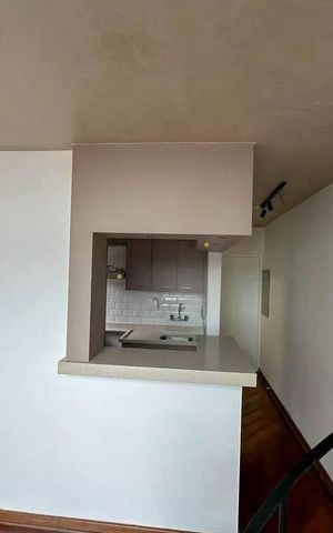 Studio para alugar com 57m², 2 quartos e 1 vaga Studio para alugar com 57m², 2 quartos e 1 vagaSala