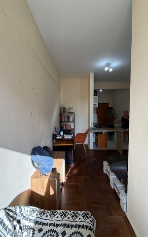 Studio à venda com 33m², 1 quarto e sem vaga