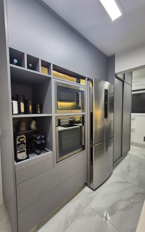 Apartamento à venda com 96m², 2 quartos e 2 vagas Apartamento à venda com 96m², 2 quartos e 2 vagasCozinha