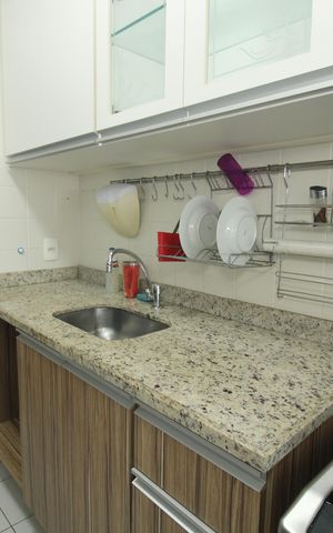 Apartamento para alugar com 108m², 3 quartos e 2 vagasCozinha