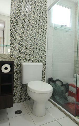 Apartamento para alugar com 108m², 3 quartos e 2 vagasBanheiro da Suíte