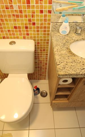 Apartamento para alugar com 108m², 3 quartos e 2 vagasBanheiro Social
