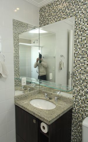 Apartamento para alugar com 108m², 3 quartos e 2 vagasBanheiro da Suíte
