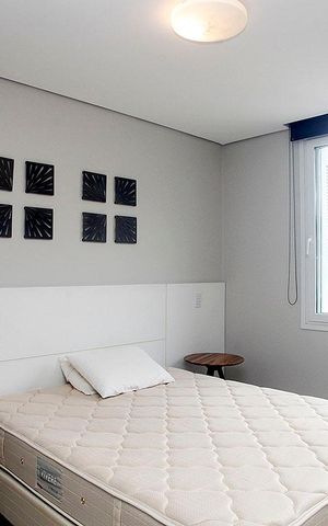 Studio à venda com 51m², 1 quarto e 1 vagaQuarto