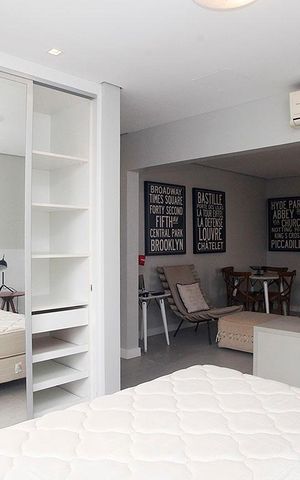 Studio à venda com 51m², 1 quarto e 1 vagaQuarto