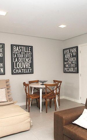 Studio à venda com 51m², 1 quarto e 1 vagaSala