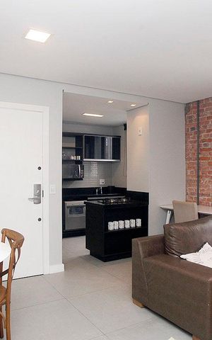 Studio à venda com 51m², 1 quarto e 1 vagaSala