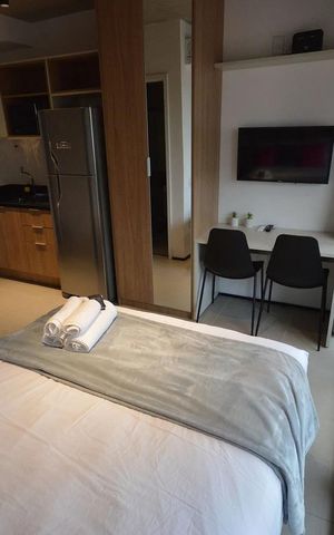 Studio para alugar com 25m², 1 quarto e sem vaga