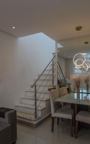 Casa de condomínio à venda com 90m², 2 quartos e 1 vaga Casa de condomínio à venda com 90m², 2 quartos e 1 vagaSala