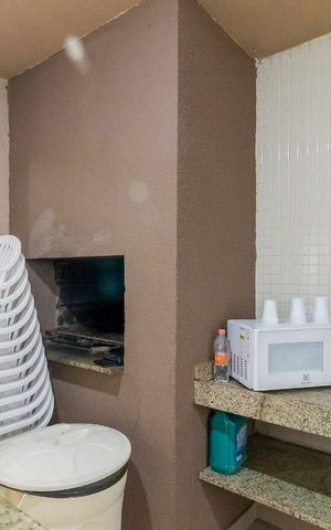 Apartamento à venda com 61m², 3 quartos e 1 vaga Apartamento à venda com 61m², 3 quartos e 1 vagaÁrea comum - Churrasqueira