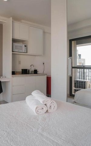 Apartamento à venda com 24m², 1 quarto e sem vagaSala/Quarto