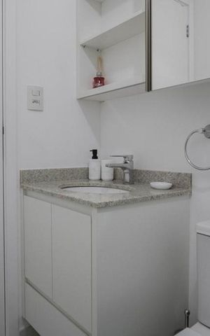 Apartamento à venda com 24m², 1 quarto e sem vagaBanheiro
