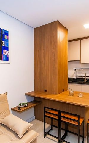Studio à venda com 32m², 1 quarto e sem vaga Studio à venda com 32m², 1 quarto e sem vagaStudio