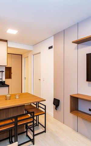Studio à venda com 32m², 1 quarto e sem vaga Studio à venda com 32m², 1 quarto e sem vagaStudio