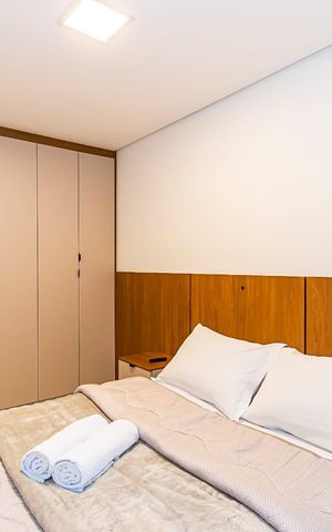 Studio à venda com 32m², 1 quarto e sem vaga Studio à venda com 32m², 1 quarto e sem vagaQuarto do Studio