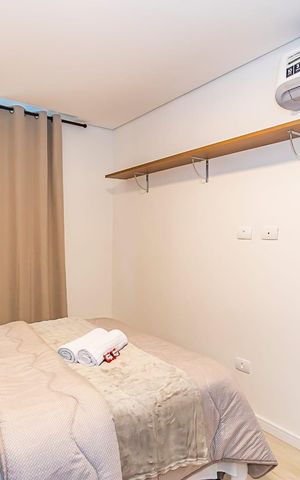 Studio à venda com 32m², 1 quarto e sem vaga Studio à venda com 32m², 1 quarto e sem vagaQuarto do Studio