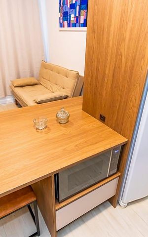 Studio à venda com 32m², 1 quarto e sem vaga Studio à venda com 32m², 1 quarto e sem vagaStudio