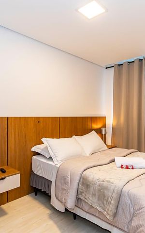 Studio à venda com 32m², 1 quarto e sem vaga Studio à venda com 32m², 1 quarto e sem vagaQuarto do Studio