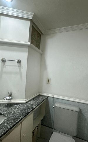 Apartamento à venda com 164m², 3 quartos e 2 vagas Apartamento à venda com 164m², 3 quartos e 2 vagasBanheiro da Suíte 1